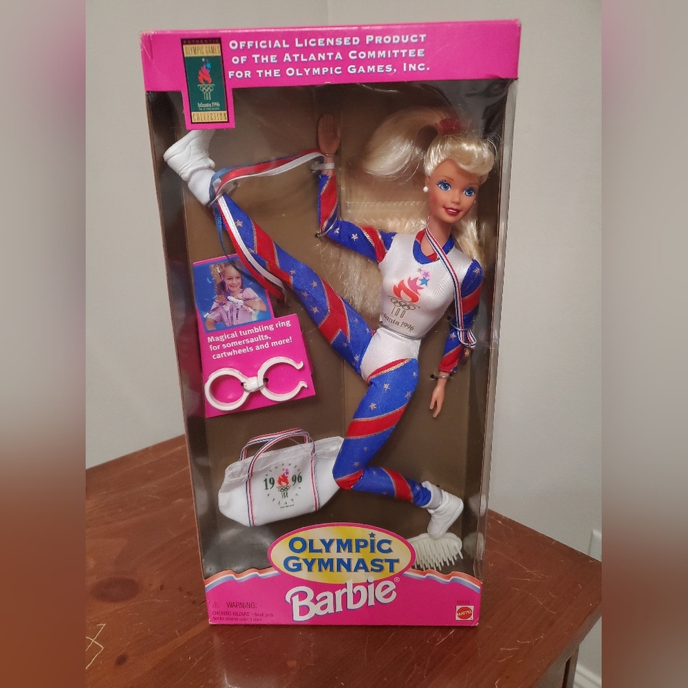 1996 Atlanta Olympic Games Gymnast Barbie Doll